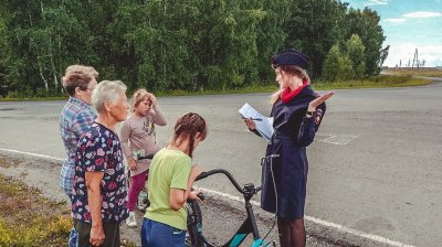 Сотрудники ГИБДД Боготола провели профилактический рейд «Несовершеннолетний нарушитель»